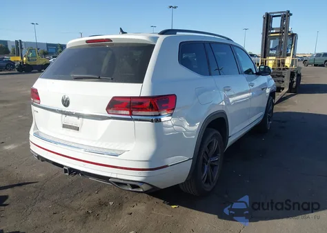 2021 Volkswagen Atlas 3.6L V6 Se W/Technology R-Line из США, поврежденный, VIN 1V2PR2CAXMC552564